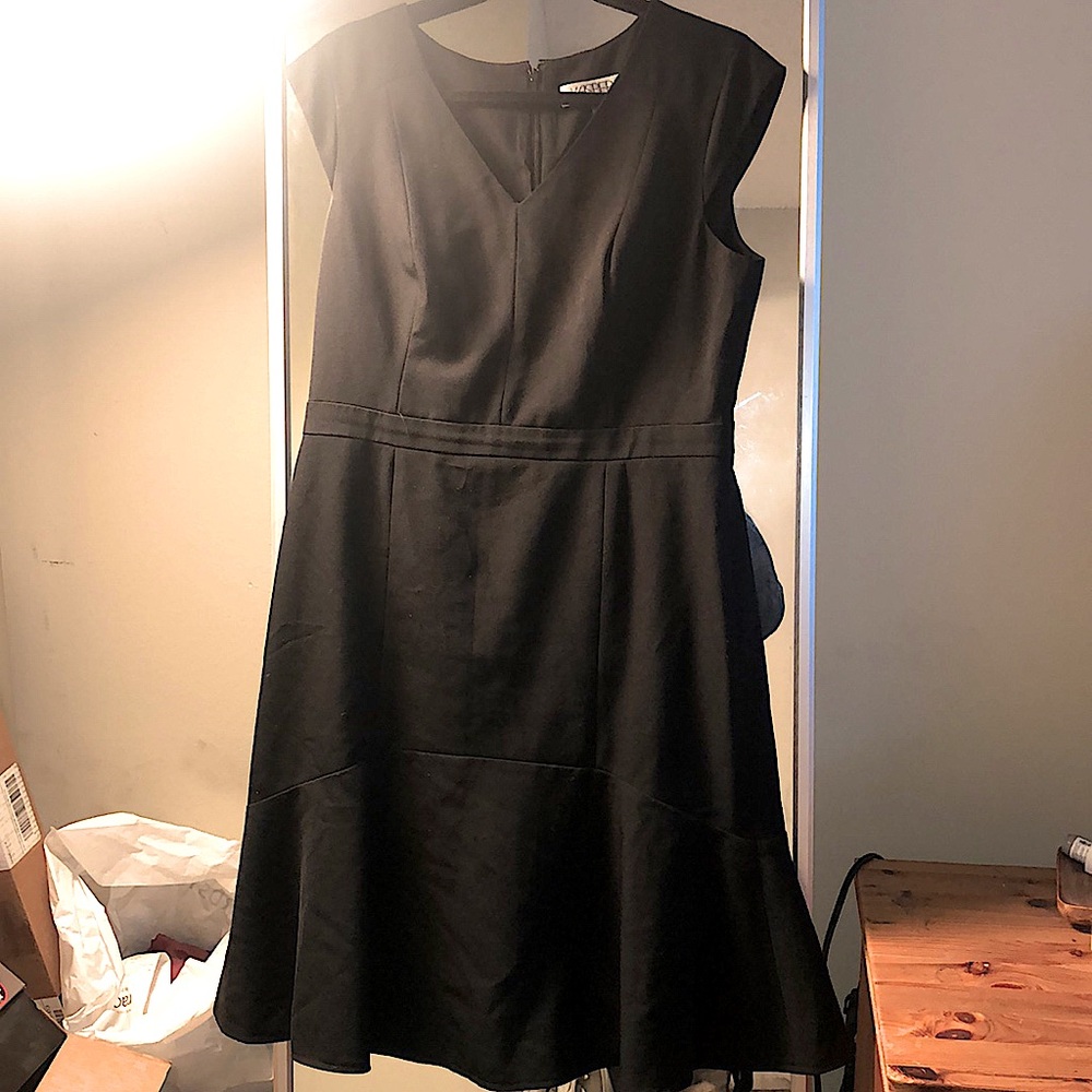 Black work dress